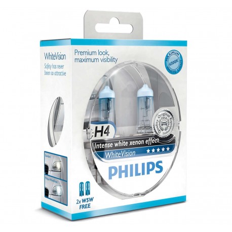 Philips WhiteVision H4 (2+2-pak)