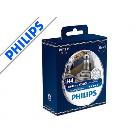 Philips RacingVision H4 150% (2-pak)