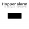 Hopper trafikalarm klæbepude